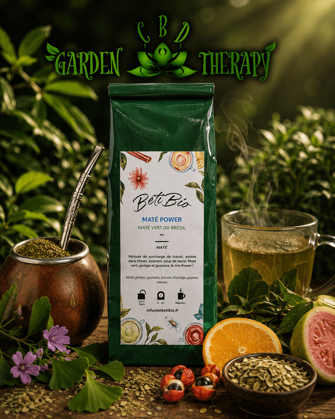 Maté Vert du Brésil Power — Énergie Naturelle & Vitalité