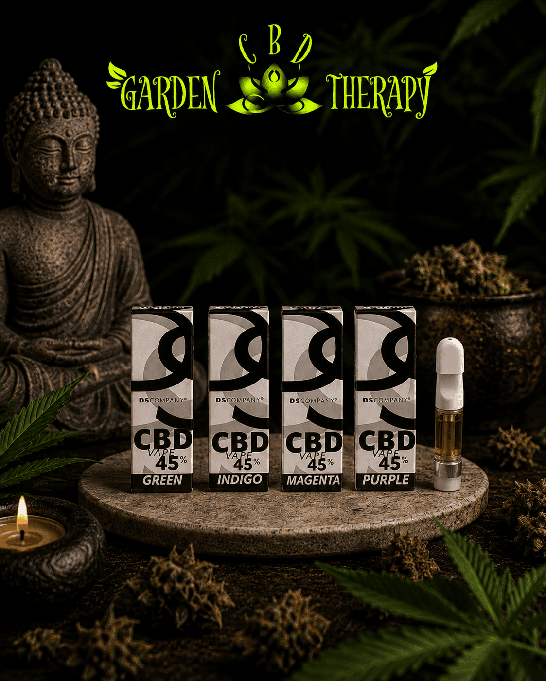 Cartouche E-pen CBD 45% — Puissance & Pureté