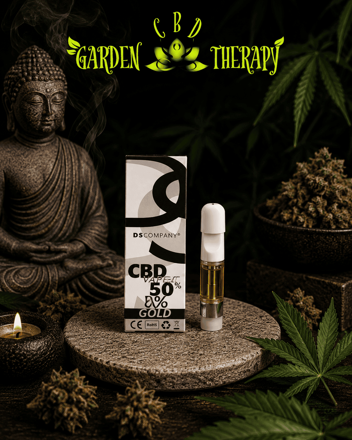 Cartouche E-pen CBD 50% — Puissance & Pureté