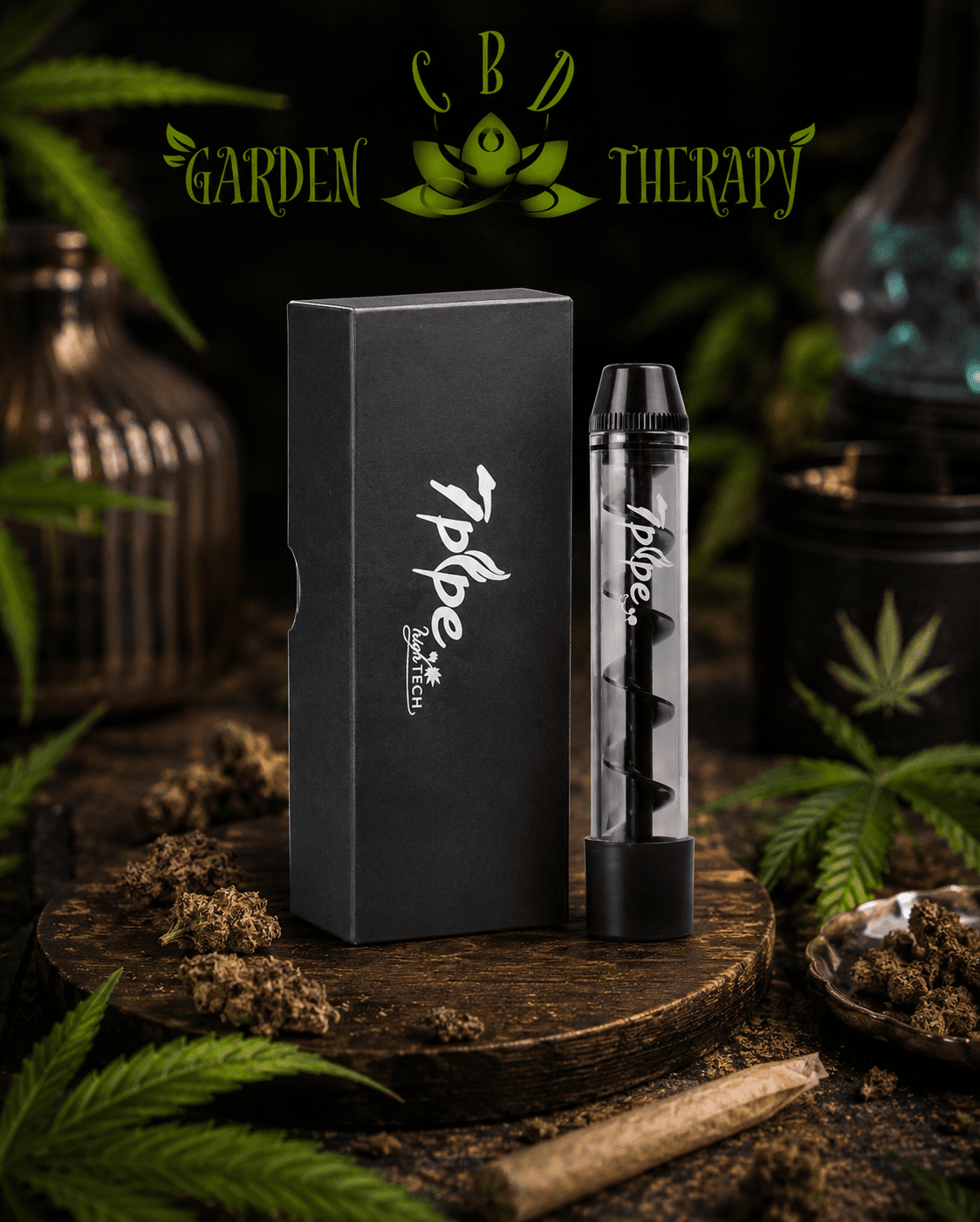 Pipe Twisty en verre