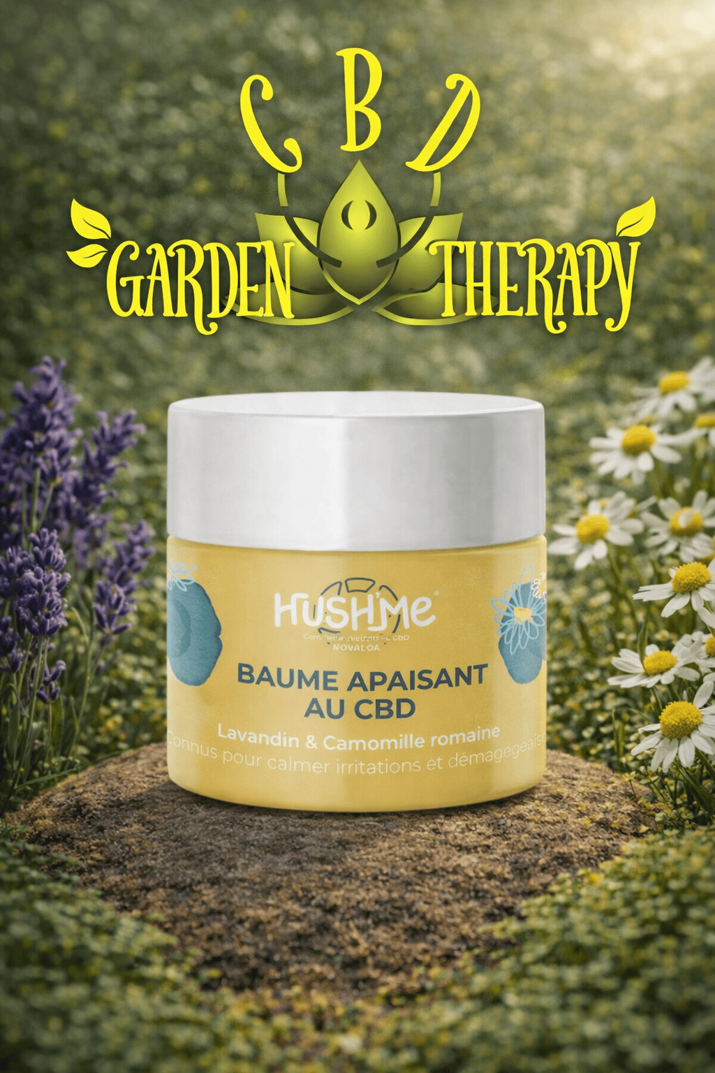 Baume Apaisant CBD — Douceur Lavandin & Camomille