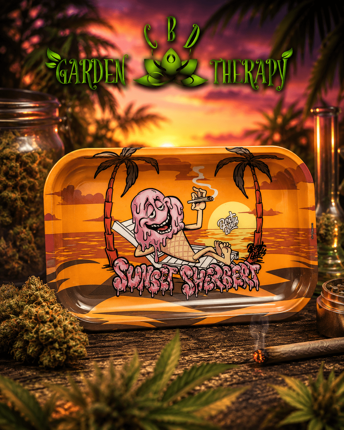 Plateau M - "Sunset Sherbet"