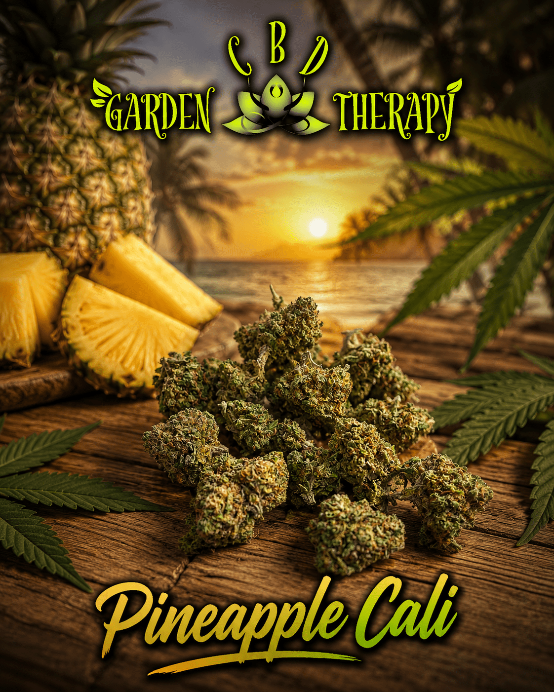Pineapple Cali Small Buds 🟡