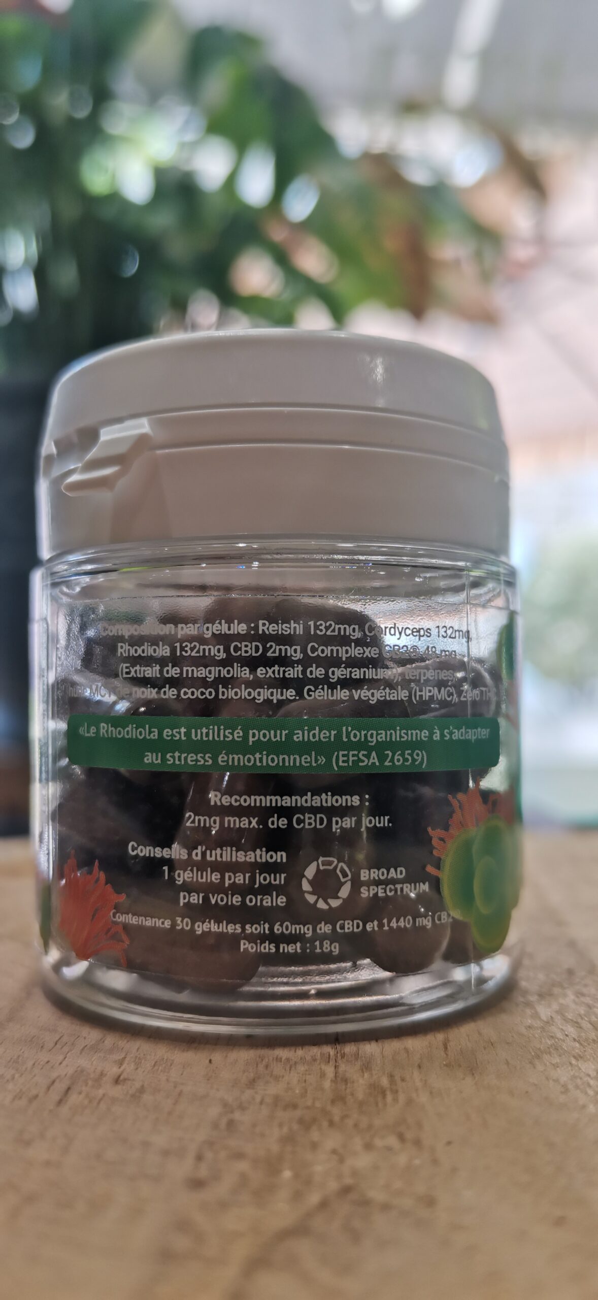 Gélules CBD Anti-Stress — Relaxation & Adaptogènes – Image 2
