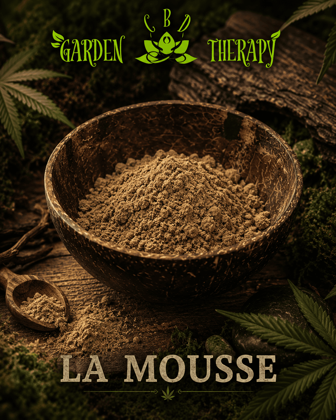 Pollen La Mousse — Texture Malléable & Arômes Boisés 🟡