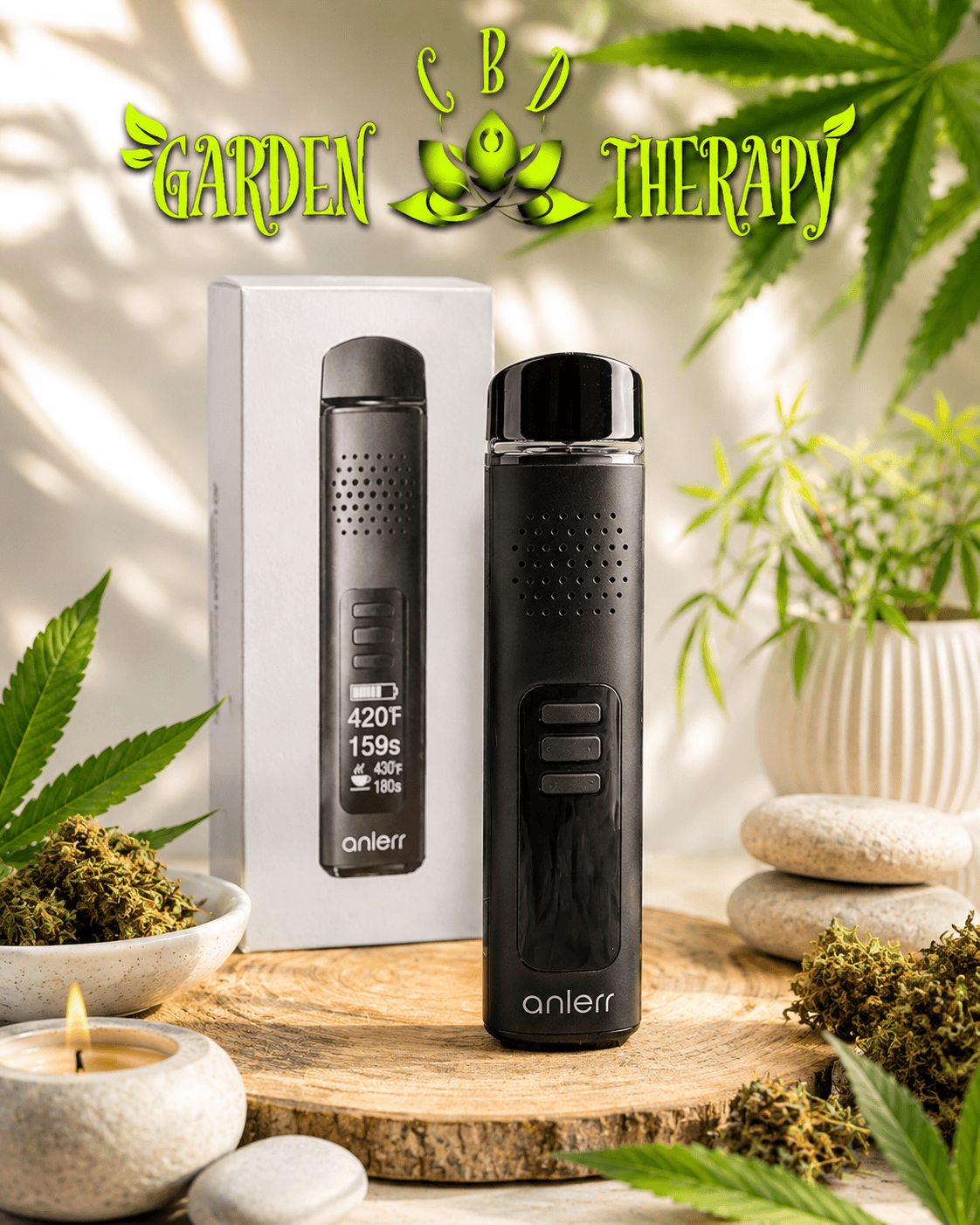 Vaporisateur Anlerr Herpod — La Vaporisation CBD Accessible